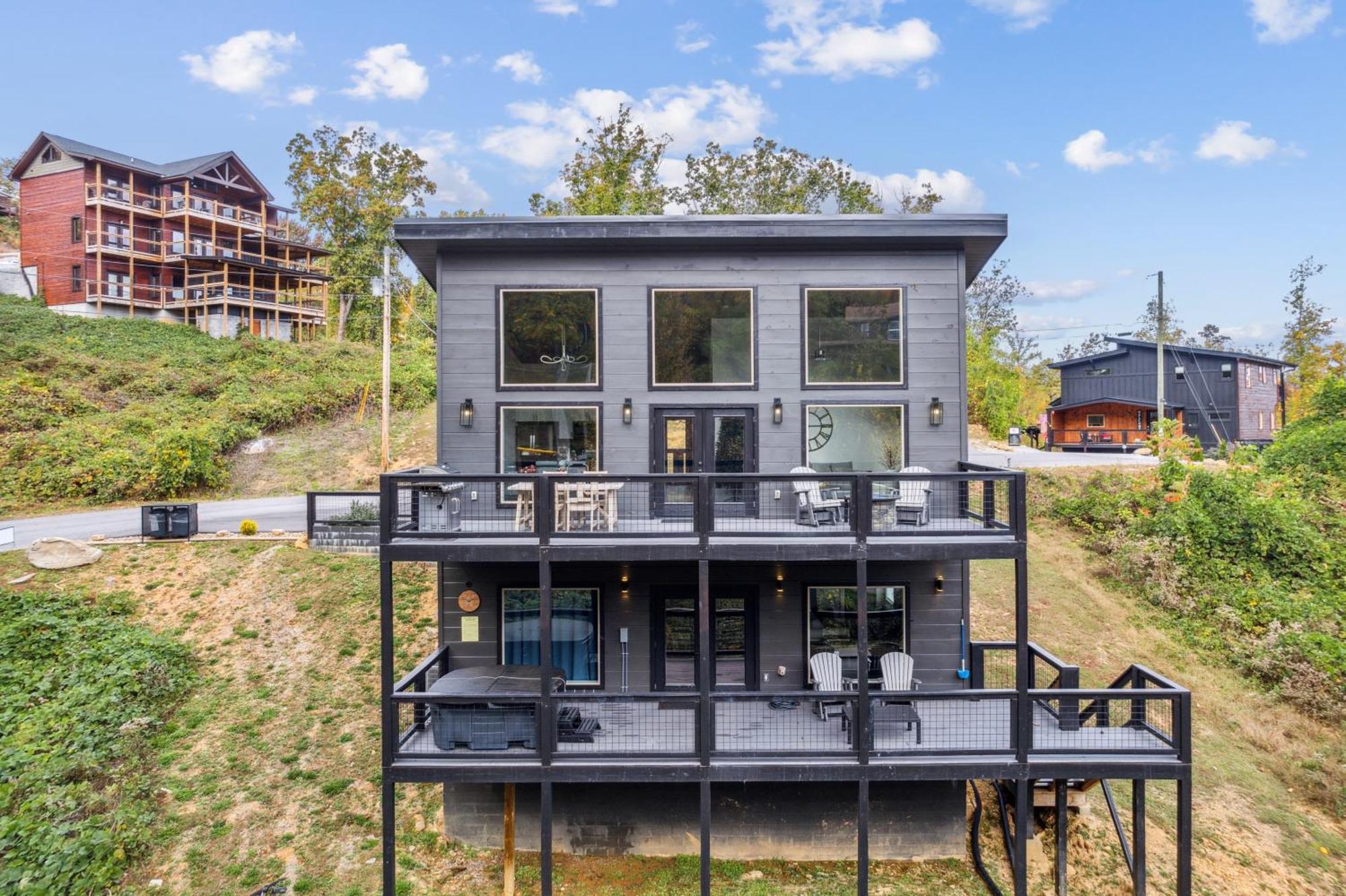Sunset Chalet Cabin Gatlinburg Εξωτερικό φωτογραφία